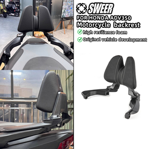 Adatto per la moto Honda ADV350. Sedile Posteriore Alluminizzato per Personalizzazione FORZA NSS350, Comfort del Passeggero con Schienale - Product Image 2