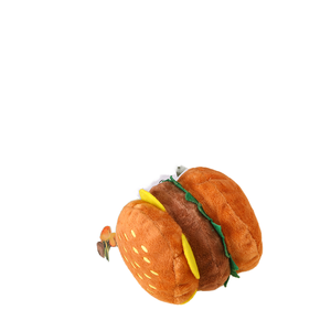 Juguetes de Peluche de Algodón de Lujo para Perros, Venta al por Mayor del Fabricante, 13 cm, Donuts, Bagels de Crema, Sonido de Chirrido, Sonido de Cuac, Lindos Juguetes de Dibujos Animados para Mascotas - Product Image 1