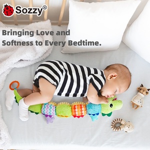 Sonajeros de felpa suaves y relajantes de alta calidad Sozzy, juguetes de tiempo de barriga, juguete de peluche de música sensorial para bebés - Product Image 4