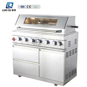 Parrilla de Gas Comercial Moderna de Acero Inoxidable para Cocina, con Horno para Pizza y Función para Asar Pollo, para Interiores y Camping, LQ-B801 - Product Image 4