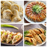 Machine commerciale semi-automatique pour la fabrication de potstickers, de raviolis et de gyozas pour restaurants et commerces asiatiques avec remplissage réglable