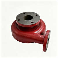 Composants moulés sur mesure en fonte pour corps de vanne de pompe, usinés CNC, pour équipements industriels de fluides