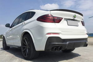 Splitter Anteriore in Fibra di Carbonio Stile 3D M Sport per <span class=keywords><strong>BMW</strong></span> F26 <span class=keywords><strong>X4</strong></span> MSport - Product Image 2