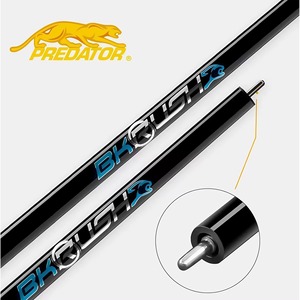 Professional Plastic Billiard Cue Joint Protector Fast 3 Thread Anti-Collision <b>Pool</b> Cue Mid-Section Cap with Logo - Product Image 2