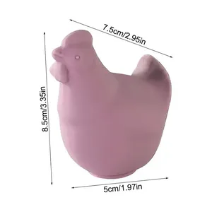 Séparateur d'œufs en silicone blanc, outil de séparation du jaune d'œuf, filtre alimentaire, gadgets pour cuisine, pâtisserie, restaurant - Product Image 6