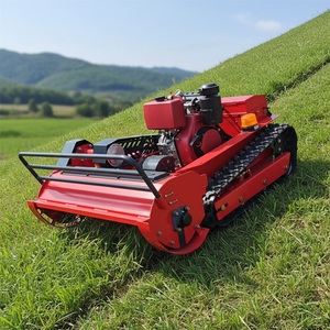 Cortadora de Césped Robótica con Motor Diésel de Gran Potencia, Ancho de Corte de 80 cm, 100 cm, 120 cm, Cortadora de Césped con Control <span class=keywords><strong>Remoto</strong></span>, Cortadora de Césped con Cuchillas Rotatorias - Product Image 1