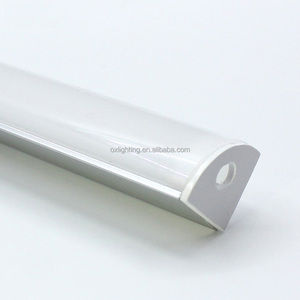 Profilé en aluminium <span class=keywords><strong>LED</strong></span> 1M 2M 3M, profilé en aluminium V, canal en aluminium, <span class=keywords><strong>angle</strong></span> arrondi, barre de coin, profilé en aluminium pour bande <span class=keywords><strong>LED</strong></span>, armoire - Product Image 2