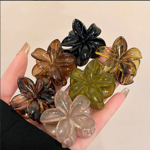 กิ๊บติดผมดอกลีลาวดีขายดี ชุด 10 ชิ้น ดีไซน์ไล่สี ดอกไม้สวยงาม กิ๊บหนีบผมทรงสูง แฟชั่นเครื่องประดับผมสำหรับผู้หญิง - Product Image 5