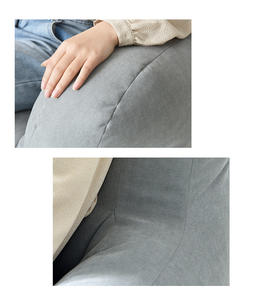 IStapromo Gifts Funda de Puf Suave para Dormitorio, Sofá Perezoso, Silla de Sala de Estar, Estilo Casual, Bonita Funda de Puf Individual con Respaldo y Brazos - Product Image 4