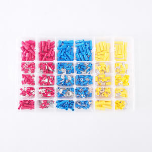 Ensemble de 480 bornes à sertir exclusives transfrontalières, 30 styles, déconnexion rapide, style européen, 0,5-6 mm, en matériau PC - Product Image 1