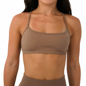 CIYING <span class=keywords><strong>Sujetador</strong></span> deportivo sin espalda <span class=keywords><strong>para</strong></span> mujer, <span class=keywords><strong>para</strong></span> gimnasio y yoga, con logo personalizado, sin costuras, venta al por mayor - Product Image 2
