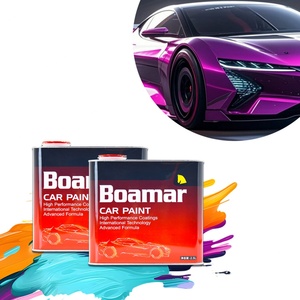 Pintura Automotriz para Carrocería, Revestimiento Metálico Sólido 2K para Reparación de Automóviles, Capa Final 2K Marina - Product Image 1