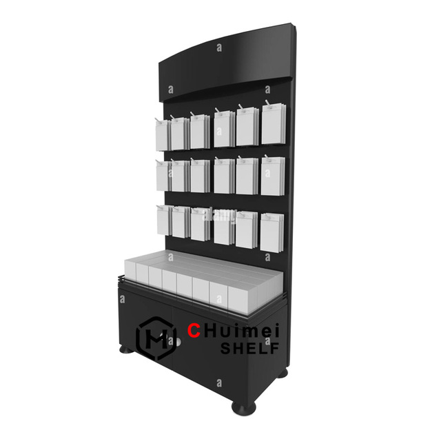 Cell Phone Accessory Display Stand, Retail Display Stand with Hook for Product