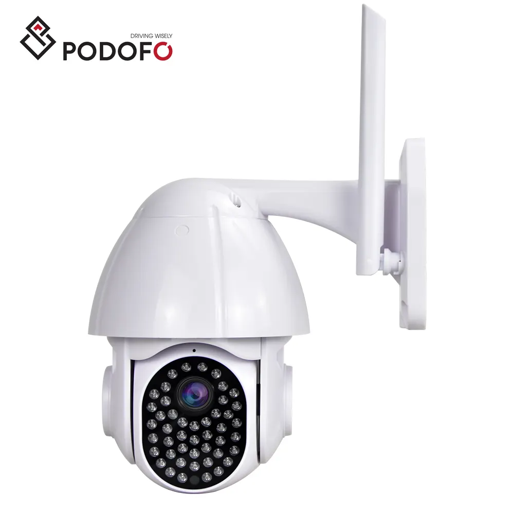 Podofo 46 LED 1080 WiFi CCTV Camera Outdoor 360 Night Vision Waterproof Smart Alarm Security Surveillance Video Digital Camera