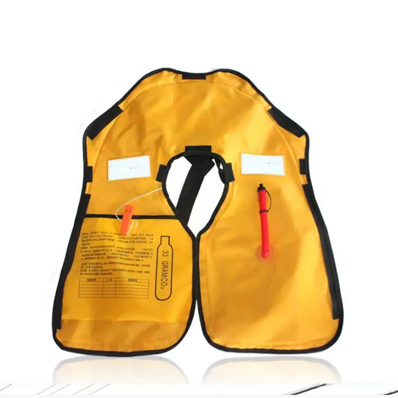 Marine water Safety equipment life vest More than 150N lifejacket Inflate by hand 5seconds lifejackets