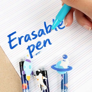 Penna Gel Cancellabile Blu per Bambini O&Q, Sensibile al Calore, 0.5mm, Tema Spaziale, per Ufficio e Scuola, Logo Personalizzabile - Product Image 5
