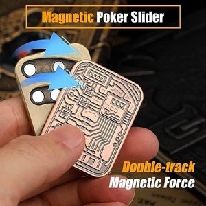 Three-Body <b>Pop</b> Coin Poker AK <b>Push</b> Card PPB Durable Metal Decompression Toy for Hand Pushing Coins Fidget Spinners Product - Product Image 4