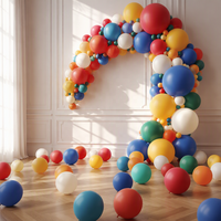 Ballons en latex de haute qualité de 12 pouces, fournitures pour fêtes d'Halloween, du Nouvel An et de carnaval, décorations à thème, produits de décoration, fabricant de ballons