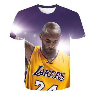 Famous Basketball Player Hip Hop <strong>Rock</strong> Personality New Funny Mens t Shirt Casual Men's T-shirts Custom Plus Size Men's <strong>Clothing</strong> - Product Image 4