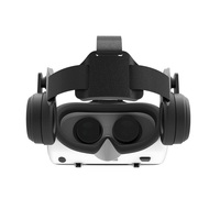Lunettes VR 3D en carton polarisées Shinecon avec écran virtuel de 50 à 80 pouces, fonction de zoom, compatibles avec Android et iOS