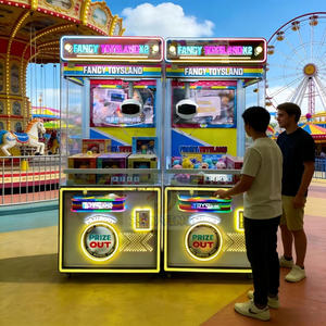 Máquina <span class=keywords><strong>de</strong></span> Regalos con <span class=keywords><strong>Monedas</strong></span> Inglesas, Venta al por Mayor <span class=keywords><strong>de</strong></span> Fábrica, Máquina <span class=keywords><strong>de</strong></span> Garras con Dos Patas y Dos Botones, Máquina <span class=keywords><strong>de</strong></span> Peluche, Máquina <span class=keywords><strong>de</strong></span> Atrapar Muñecos <span class=keywords><strong>de</strong></span> Arcade - Product Image 4