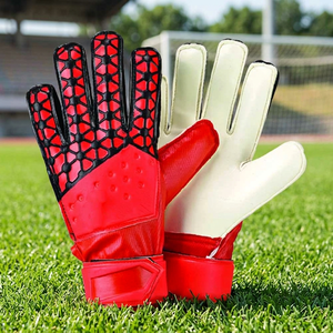 Nouveaux gants de gardien de but professionnels, embossés à l'envers, avec protection des doigts, en latex épais et lisse, pour entraînement de football adulte - Product Image 2