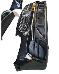 Conjunto de parachoques de coche para <span class=keywords><strong>Mercedes</strong></span> Benz <span class=keywords><strong>Clase</strong></span> <span class=keywords><strong>E</strong></span> W213 Parachoques Parrilla Radiador W213 E300 E400 2017-2019 Conjunto frontal - Product Image 3