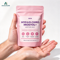 Poudre de Myo-Inositol et D-Chiro-Inositol à Marque Blanche, Rapport 40:1, Mélange d'Acide Folique, Formule Personnalisée OEM ODM
