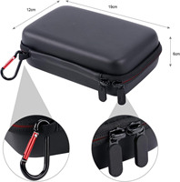 Casing pembawa EVA keras casing pelindung perjalanan EVA untuk Nintendo 3DS XL baru