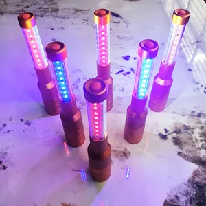 fire bottle glorifier champagne bottle presenter Bar Flashing Stick Strobe Baton Bar champagne Wine Bottle Service Sparkler