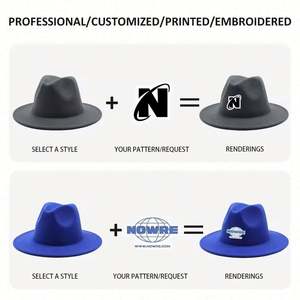 Chapeau Fedora Vintage en Feutre – Style Printemps-Automne, Haute Qualité, Unisexe, Idéal pour les Occasions Religieuses - Product Image 5