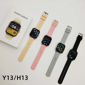 ราคาโรงงาน Y13 นาฬิกาสมาร์ทวอทช์สำหรับผู้หญิง หน้าจอสัมผัสเต็มรูปแบบ โทรออก<span class=keywords><strong>ออนไลน์</strong></span>ได้ ฟังก์ชั่นอัจฉริยะ รองรับ iOS Android พร้อมเข็มทิศ สายซิลิโคน - Product Image 5