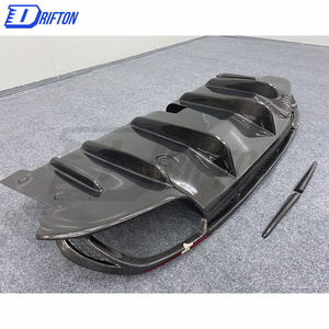 Nuevo Difusor Trasero de Fibra de Carbono Estilo Quadrifoglio para Alfa Romeo Giulia Base Ti 2016-2023, Acabado Brillante/Mate, Fácil de Instalar - Product Image 4