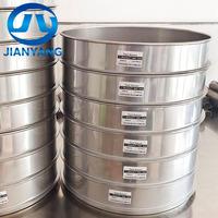 Saringan Uji Baja Tahan Karat 304 Berkualitas Tinggi, Diameter 20cm, 80 Mesh, untuk Menyaring Tepung, Memotong/Mengelas/Membengkokkan