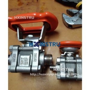 วาล์วบอลสแตนเลสสวากีล็อค ซีรีส์ 60,ท่อ OD, SS-63TS12-JK มือสอง H - Product Image 5