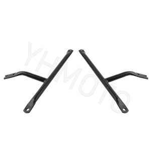 โครงเหล็กด้านหลังสีดำด้านบน ซ้ายและขวา สำหรับ Simson S50 S51 S70 S83 สำหรับอะไหล่ Ost DDR - Product Image 5