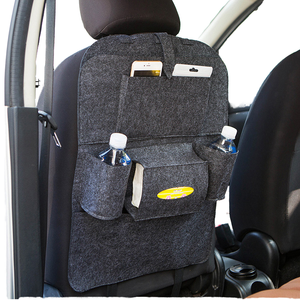 Wollfilz-Autositze-Rückenorganisator Multi-Taschen hängende Aufbewahrungsbeutel für Reisen und Essen bequeme Sitzorganisatoren - Product Image 2