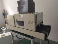 Convoyeur d'équipement de polymérisation à la lumière UV en acier inoxydable réglable en puissance, état neuf