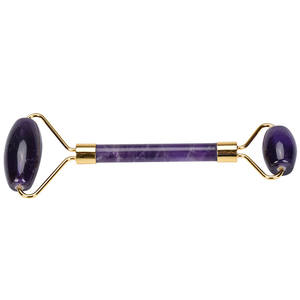 Rullo Massaggiante Portatile per Viso e Collo in Ametista Naturale Anti-Età - Product Image 4