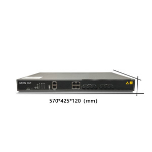 Nhỏ 4-Port GPON OLT 10 Gigabit web quản lý thiết bị sợi quang an ninh khách sạn giám sát OLT Tương thích với onu - Product Image 4