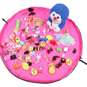 Bolsa de Almacenamiento de Juguetes para Niños, Tapete de Juego Portátil y Organizador para <span class=keywords><strong>Lego</strong></span> y Bloques de Construcción, Solución Impermeable para Almacenamiento de Juguetes Infantiles - Product Image 2