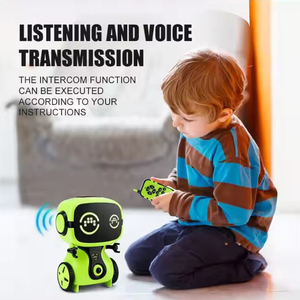 ของเล่นหุ่นยนต์บังคับวิทยุแบบอินเตอร์แอคทีฟของเล่นสำหรับเด็กเพลงเบาสนุกกับฟังก์ชั่นอินเตอร์คอม - Product Image 4