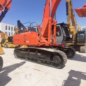 Excavadora de cadenas Hitachi EX400 de gran tamaño, serie EX400, máquina excavadora estándar con cucharón pesado y potente torque. - Product Image 6