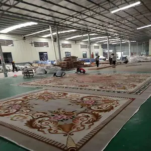 工厂在线销售手工簇绒豪华休息室地毯供应商