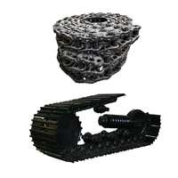 Pièces de châssis d'excavatrice de haute qualité chaînes à maillons de piste pour D2 D3B D3C D4D D4E D4H D5 D5H D6B D6H D6C D6D D7H