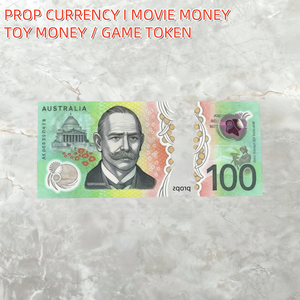超薄型 オーストラリアドル ポリマー紙幣 撮影用小道具 20ドル 50ドル 100ドル札 プラスチック製 マット仕上げ - Product Image 4