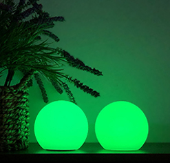 أضواء حمامات السباحة العائمة مزودة بجهاز تحكم عن بعد بإضاءة <span class=keywords><strong>LED</strong></span> كرات متوهجة تتوهج في الظلام أضواء كروية للشاطئ ديكورات لحمامات السباحة - Product Image 4