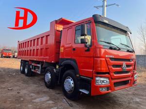 รถบรรทุก HOWO 8x4 371 แรงม้า แบบดัมพ์ 40 ตัน สำหรับงานเหมือง รถดัมพ์สำหรับงานหนักขายดีที่สุดสำหรับแอฟริกา (รถบรรทุกปรับปรุงใหม่) - Product Image 2