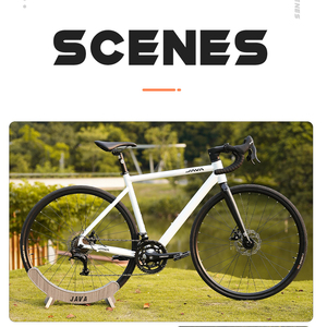 JAVA <span class=keywords><strong>WAHOO</strong></span> OEM 14 velocidades eje pasante 700C luz de freno de disco ciclismo bicicleta de carretera bicicleta de aleación de aluminio - Product Image 5