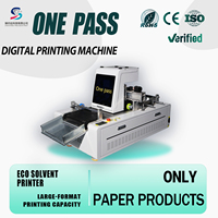 Imprimante numérique pour étiquettes One Pass, machine industrielle à haute vitesse pour emballages flexibles en une seule passe